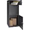 Barska MPB-700 Parcel Box, Black w/ One Drop Door CB13704 - alternate 7